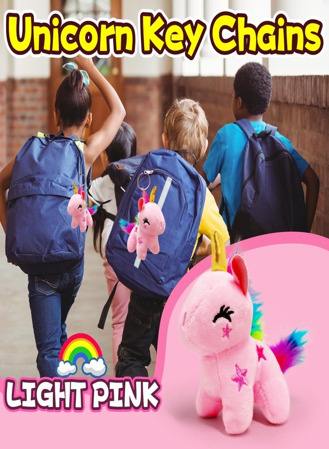Kawaite Light Pink Unicorn Stuffed Animals, Kawaii Plushies for Girls and Boys, Soft Unicorn Mini Plush Toys Key Chains, Fun and Cuddly Plush Toy for Kids, Small and Cute Stuffed Animal for Birthday Gifts - Image 5
